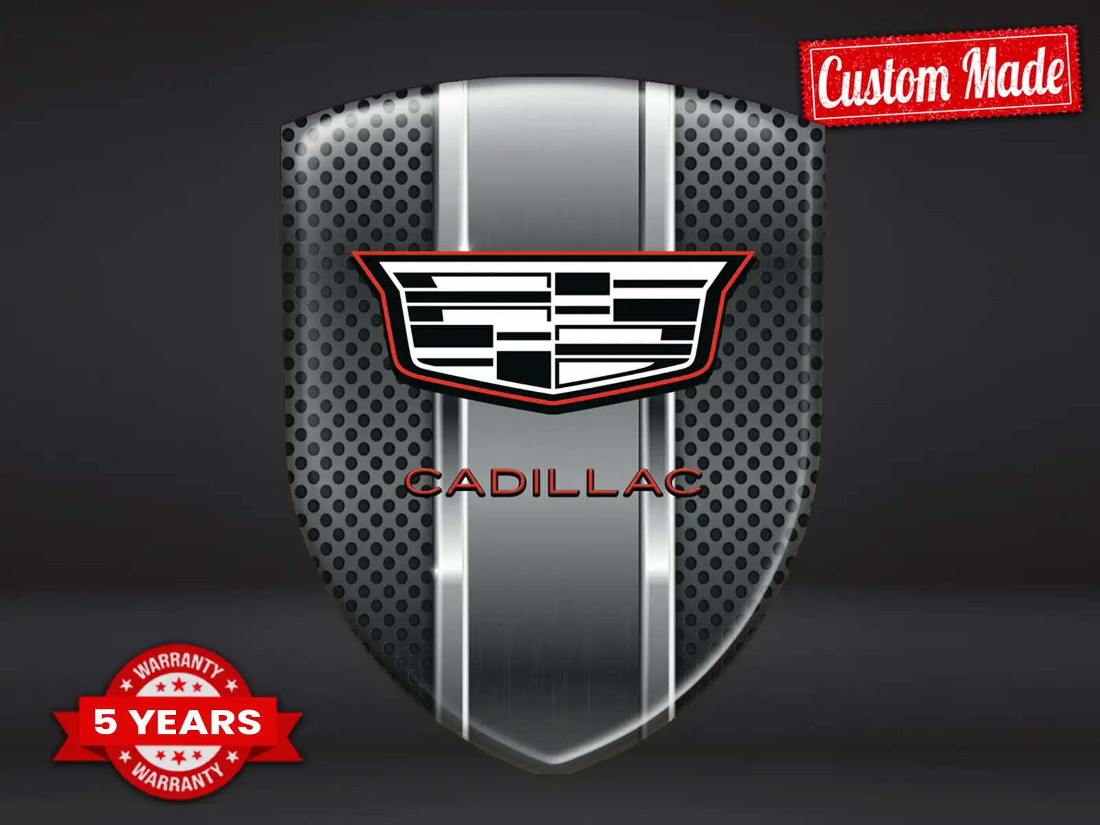 Cadillac Calcomanías Auto Diseño Fuerte Racing Estilo Minimal ST